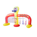 Niños deportivos personalizados 3in1 bolos inflables de fútbol inflable